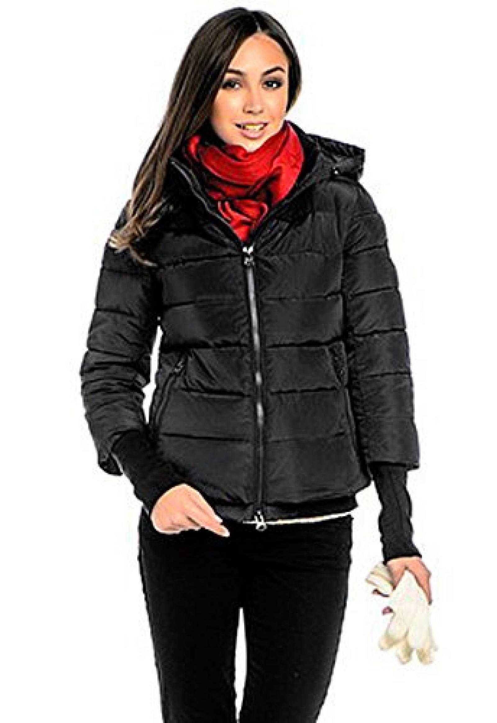 Q136 Damen Winterjacke "SNOWIMAGE" mit Kapuze Q136 Damen Winterjacke "SNOWIMAGE" mit Kapuze